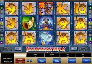 thunderstruck slot in-game